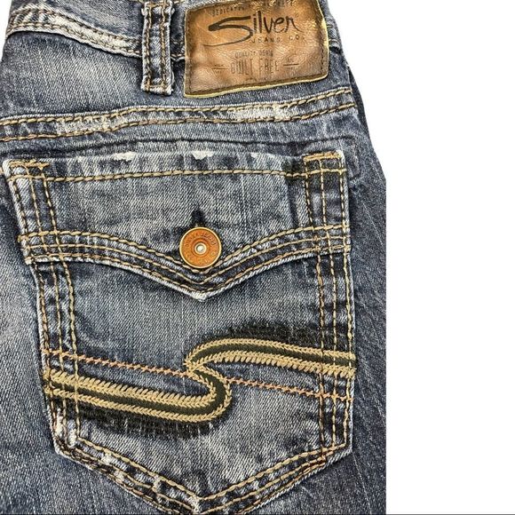 Silver Jeans Womens Blue Size 34/32 - Picture 3 of 11